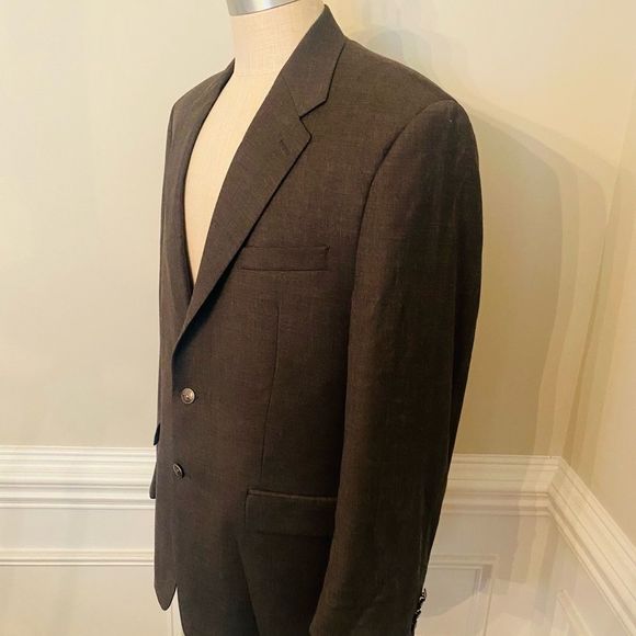 Ralph Lauren Mens Blazer Sport Coat Jacket Two Buttons(86) - Picture 16 of 16